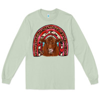 Matcha valentines red angus rainbow Long Sleeve Tee - JahusDesignShop