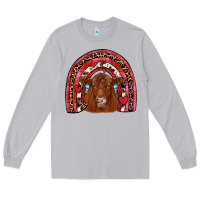 Moon Dust valentines red angus rainbow Long Sleeve Tee - JahusDesignShop