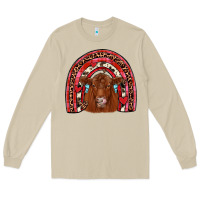 Mushroom valentines red angus rainbow Long Sleeve Tee - JahusDesignShop