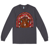 Smoke valentines red angus rainbow Long Sleeve Tee - JahusDesignShop