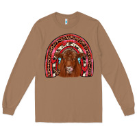 Toasted Coconut valentines red angus rainbow Long Sleeve Tee - JahusDesignShop
