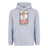 Heather Grey hair stylist Heavyweight Hoodie - MaliasSmallBusiness