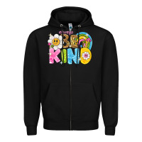 Black always be kind Zipper Hoodie - NancyCooperArtShop