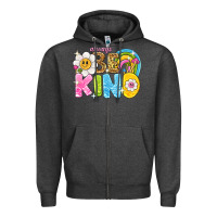 Charcoal Heather always be kind Zipper Hoodie - NancyCooperArtShop