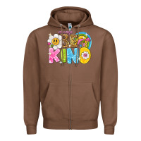 Chestnut always be kind Zipper Hoodie - NancyCooperArtShop