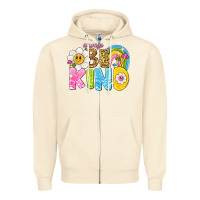 Sandshell always be kind Zipper Hoodie - NancyCooperArtShop