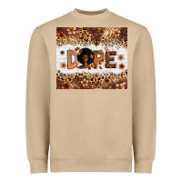 Mushroom Dope Melanin Heavyweight Sweatshirt - Zillion Design Studio