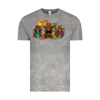 Cloud Rock western gnomies Vintage Tee - FaDigitalArtStudio