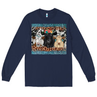 Navy black angus Simmental charolais Long Sleeve Tee - JahusDesignShop