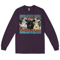 Plum black angus Simmental charolais Long Sleeve Tee - JahusDesignShop