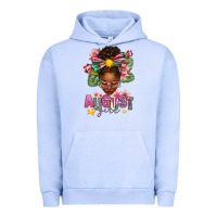 Pigment Grape Ice August Girl Afro Woman Summer Urban Hoodie - texasbilliewilder