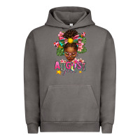 Pigment Tornado August Girl Afro Woman Summer Urban Hoodie - texasbilliewilder