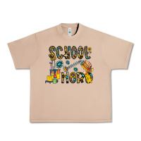 Burro school hero Urban Heavy Tee - CowhideDigitalArt