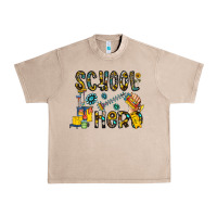 French Oak school hero Urban Heavy Tee - CowhideDigitalArt