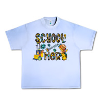 Grape Ice school hero Urban Heavy Tee - CowhideDigitalArt