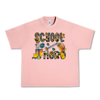 Salmon school hero Urban Heavy Tee - CowhideDigitalArt