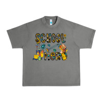 Tornado school hero Urban Heavy Tee - CowhideDigitalArt