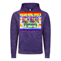 What A Beautiful Day To Respect Other People's Pronouns  Tumbler Vintage Hoodie | Teevron