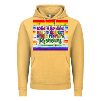 Vintage Mustard what a beautiful day to respect other people's pronouns  tumbler Vintage Hoodie - JahusDesignShop
