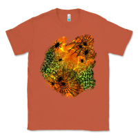 Copper spider leopard  halloween patch Classic Tee - BundleAndBundleShop