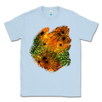 Dusty Blue spider leopard  halloween patch Classic Tee - BundleAndBundleShop