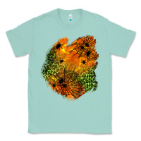 Seafoam spider leopard  halloween patch Classic Tee - BundleAndBundleShop