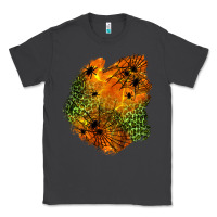 Smoke spider leopard  halloween patch Classic Tee - BundleAndBundleShop