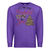 Purple it's the most wonderful time of the year Premium Sweatshirt - MaliasSmallBusiness