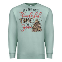 Seafoam it's the most wonderful time of the year Premium Sweatshirt - MaliasSmallBusiness