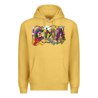 Antique Gold CMA Certified Medical Assistant Mardi Gras Premium Hoodie - LillyAllenDesigns