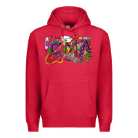 Cardinal CMA Certified Medical Assistant Mardi Gras Premium Hoodie - LillyAllenDesigns
