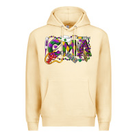 Pina Colada CMA Certified Medical Assistant Mardi Gras Premium Hoodie - LillyAllenDesigns