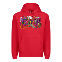 Red CMA Certified Medical Assistant Mardi Gras Premium Hoodie - LillyAllenDesigns