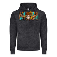 Vintage Black mom with bull skull Vintage Hoodie - texasbilliewilder