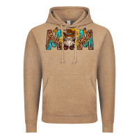 Vintage Coffee mom with bull skull Vintage Hoodie - texasbilliewilder
