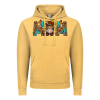 Vintage Mustard mom with bull skull Vintage Hoodie - texasbilliewilder