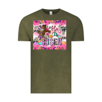 Vintage Olive He is risen 20oz tumbler Vintage Tee - Neo Western