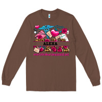 Chestnut costom name valentines day cna certified nursing Long Sleeve Tee - AdoDesignShop
