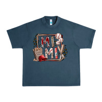 Midnight Navy mimi baseball Urban Heavy Tee - RacoonDesign