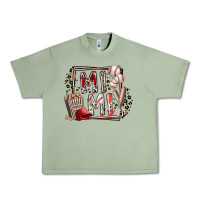 Oil Green mimi baseball Urban Heavy Tee - RacoonDesign