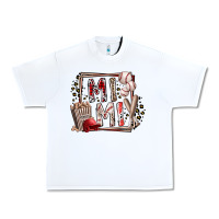 White mimi baseball Urban Heavy Tee - RacoonDesign