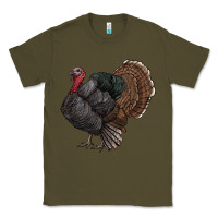 Army Green gobble Classic Tee - RanaPortraitStore