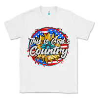 White this is god's country Classic Tee - AdoDesignShop