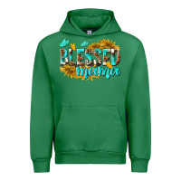 Emerald Blessed Mama Urban Hoodie - texasbilliewilder