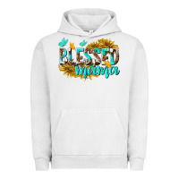 Pigment Lunar Rock Blessed Mama Urban Hoodie - texasbilliewilder