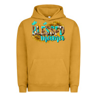 Pigment Peanut Butter Blessed Mama Urban Hoodie - texasbilliewilder