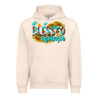 Sandshell Blessed Mama Urban Hoodie - texasbilliewilder