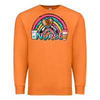 Carrot nurse rainbow Premium Sweatshirt - NancyCooperArtShop