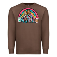 Chestnut nurse rainbow Premium Sweatshirt - NancyCooperArtShop