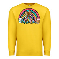 Lemon nurse rainbow Premium Sweatshirt - NancyCooperArtShop